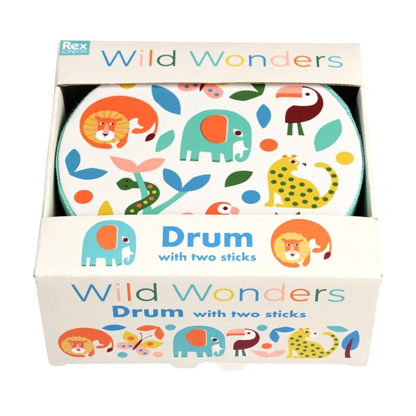 Zabawka muzyczna Drum Wild Wonders – Rex London-image-2