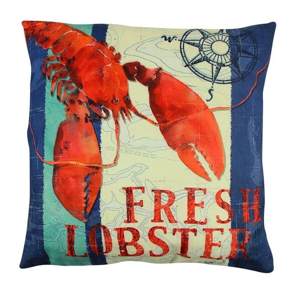 Poduszka z wypełnieniem Fresh Lobster, 43x43 cm