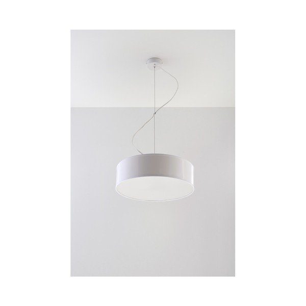 Biała lampa wisząca Sollux Atis 35-image-3