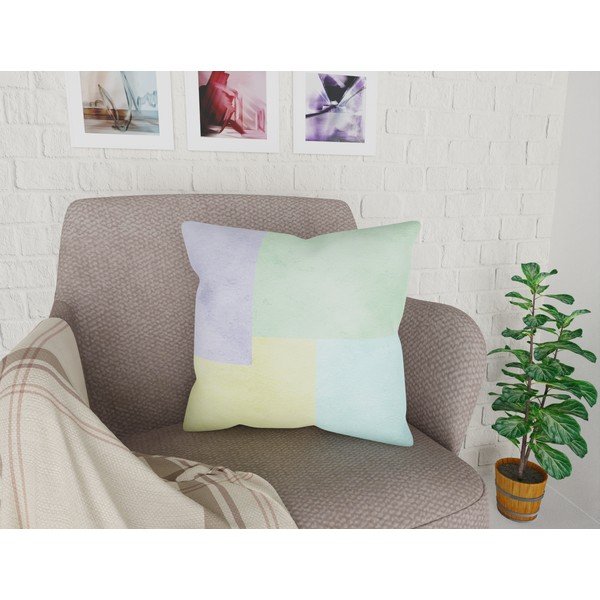 Poszewka na poduszkę Vitaus Diagol, 43x43 cm-image-1