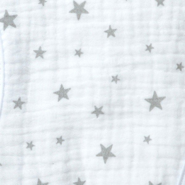 Białe śliniaki muślinowe zestaw 2 szt. – Bébé Douceur-image-1