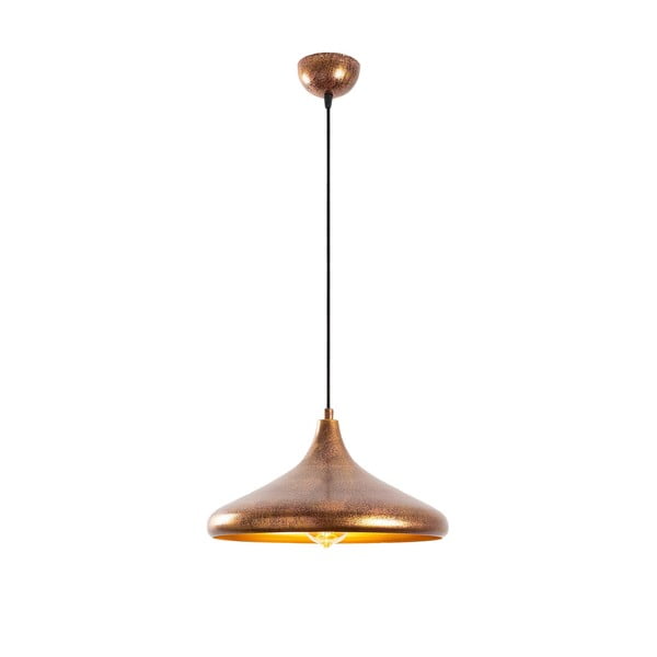 Lampa wisząca z metalowym kloszem ø 34 cm Barek – Opviq lights