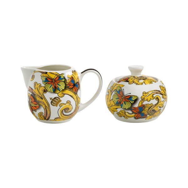 Komplet cukierniczki i mlecznika Maxwell & Williams Rococo