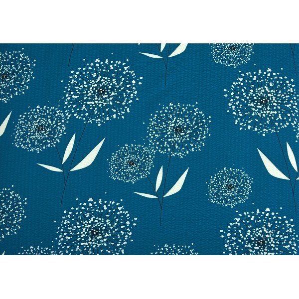 Niebieska pościel jednoosobowa z kory 140x200 cm Dandelions -image-1