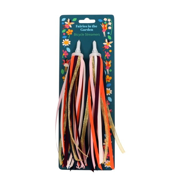 Frędzle na kierownicę roweru 2 szt. Fairies in the Garden – Rex London-image-2