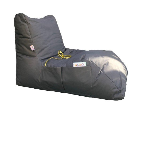 Szary ogrodowy worek do siedzenia Daybed – Floriane Garden