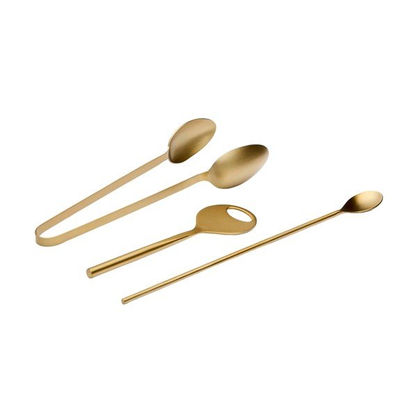 Zestaw barmański do drinków ze stali nierdzewnej Aruc – Kave Home