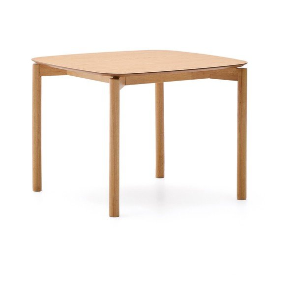 Stół w dekorze jesionu 100x100 cm Indara – Kave Home