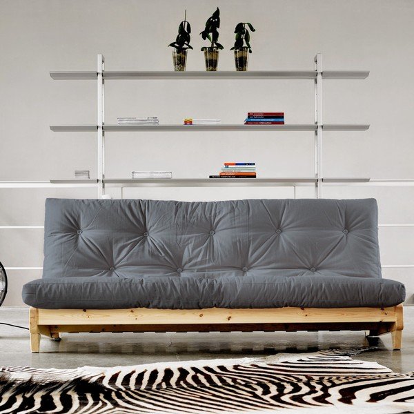 Sofa rozkładana Karup Fresh Raw/Gris-image-1