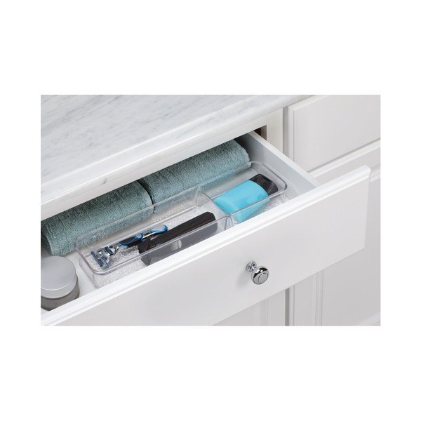 Biały organizer InterDesign Rain, dł. 40,5 cm-image-3