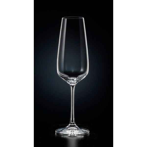 Zestaw 6 kieliszków do szampana Crystalex Giselle, 190 ml-image-1