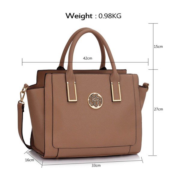 Torebka L&S Teri Nude-image-2