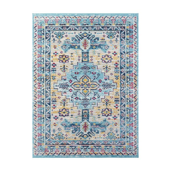 Jasnoniebieski dywan Nouristan Agha, 200x290 cm