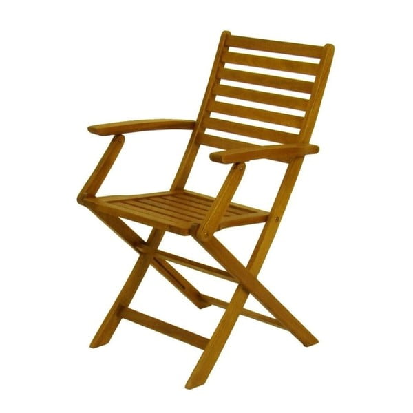 Składane krzesło ogrodowe z drewna Jayme