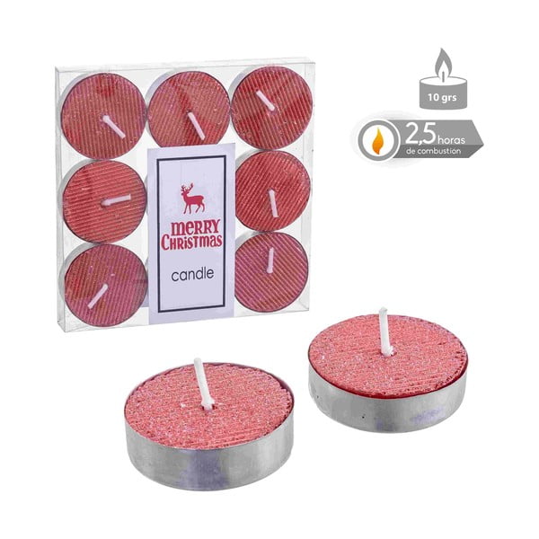 Świece zestaw 9 szt. czas palenia 2,5 h – Casa Selección-image-1