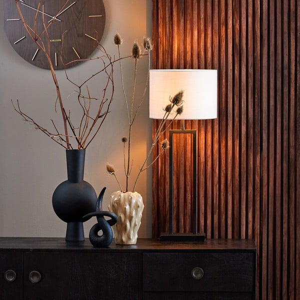 Kremowy abażur ø 30 cm Livigno – Light & Living-image-3