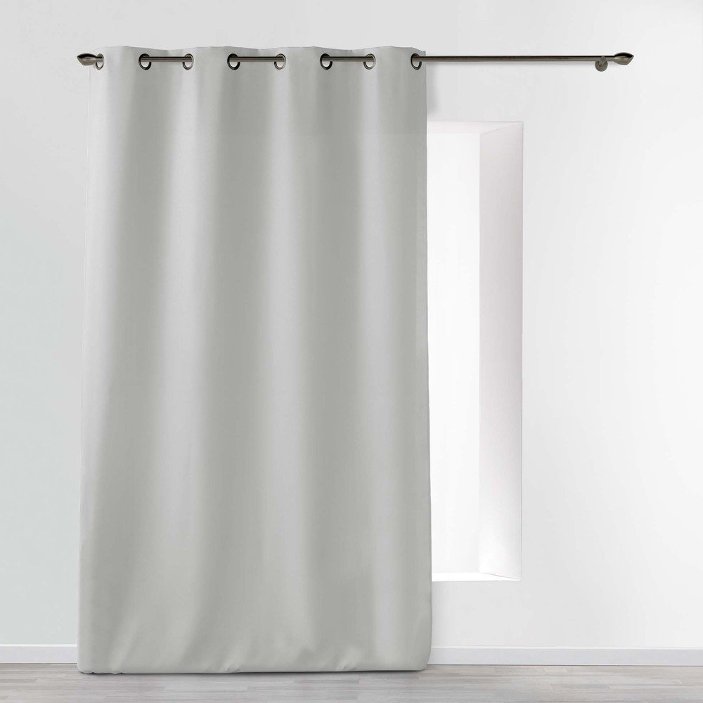 Jasnoszara zasłona 140x260 cm Essentiel – douceur d'intérieur