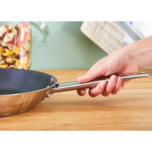 Patelnie ze stali nierdzewnej 2 szt. Cook Eat – Tefal-image-1