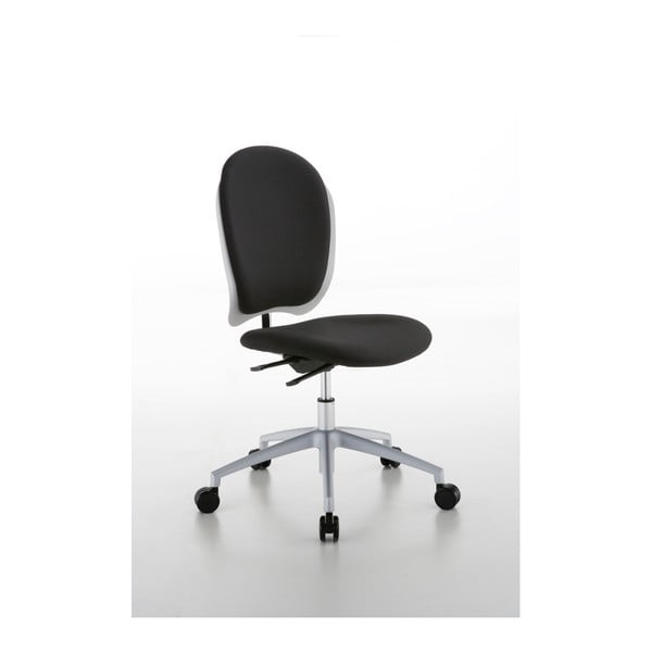 Czarne krzesło biurowe na kółkach Zago Xirea