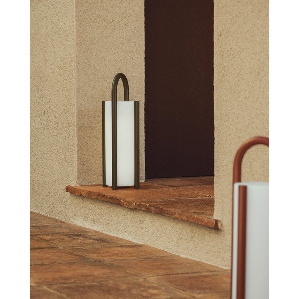 Lampa zewnętrzna przenośna LED na USB ø 16 cm Leros – Kave Home-image-1