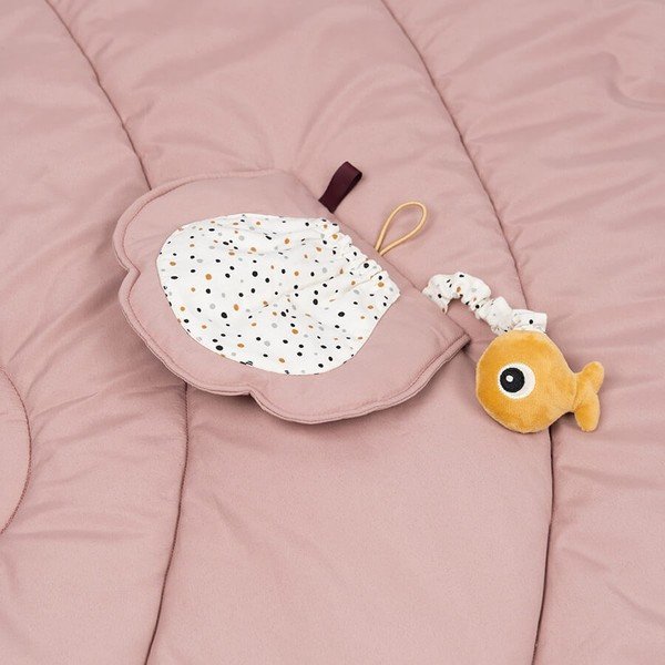Różowa mata do zabawy z trapezem Sea Friends – Done by Deer-image-1