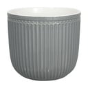 Szara ceramiczna doniczka Green Gate Alice, ø 14 cm