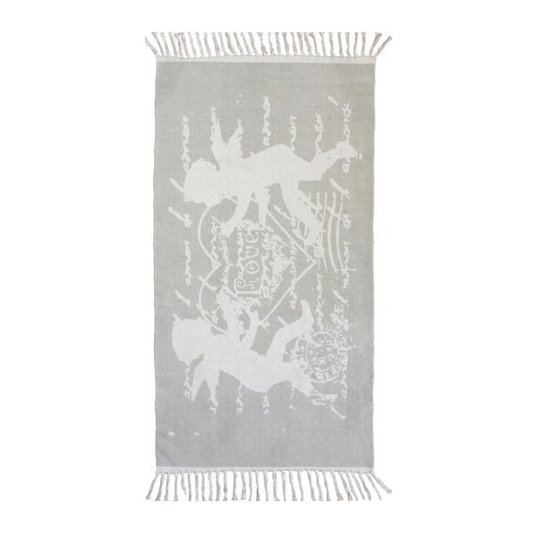 Dywan bawełniany tkany ręcznie Webtappeti Shabby Angel, 60 x 90 cm