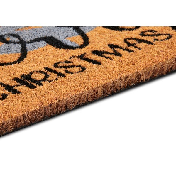 Wycieraczka z włókna kokosowego ze świątecznym motywem 40x70 cm Silver Christmas – Hanse Home-image-3