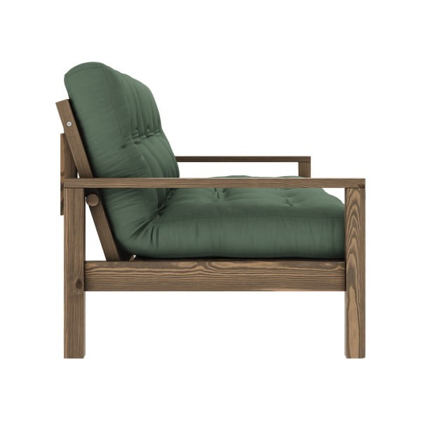 Zielona rozkładana sofa 205 cm Knob – Karup Design-image-4