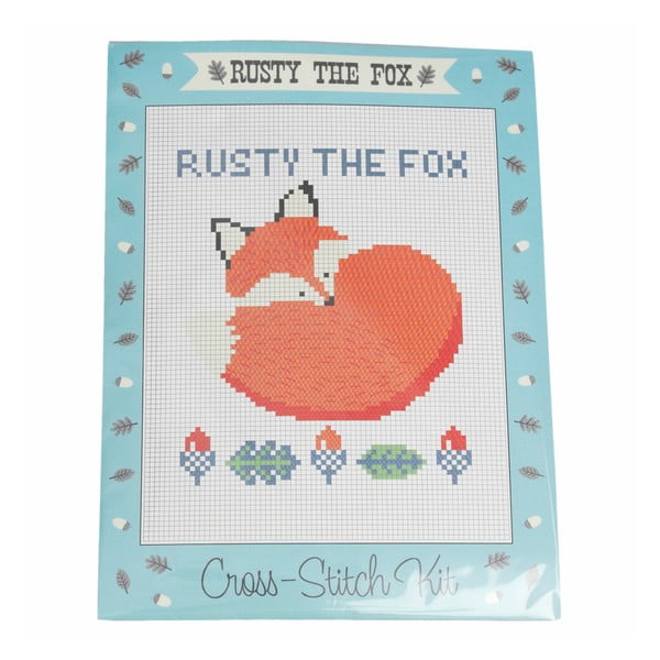 Zestaw do wyszywania krzyżykowego Rex London Rusty The Fox