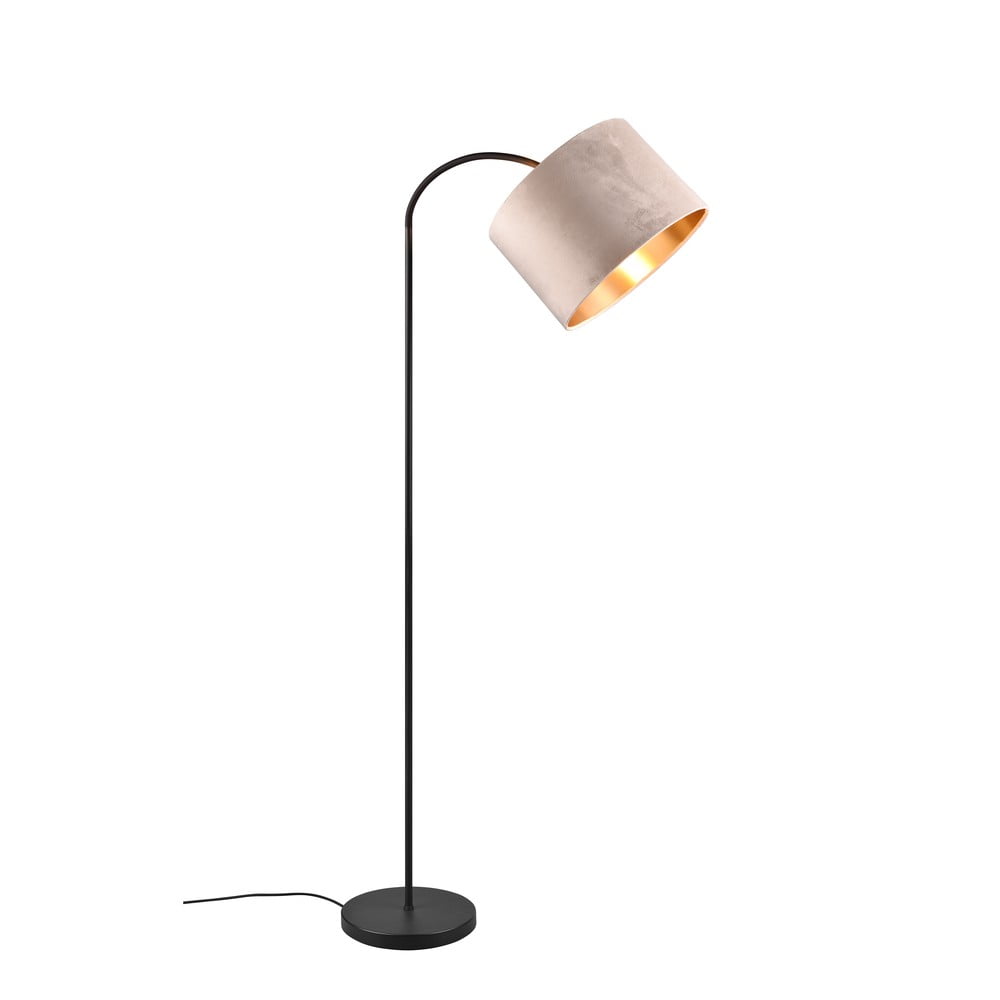 Czarno-beżowa lampa stojąca (wys. 205 cm) Julieta – Trio (zdjęcie 5)