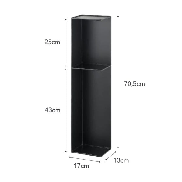 Metalowy stojak na papier toaletowy Tower – YAMAZAKI-image-4