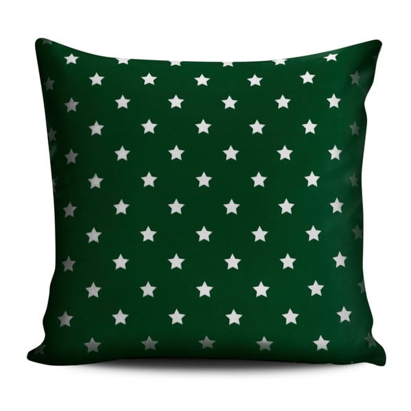 Poduszka Homedebleu Green Dots Darko, 45x45 cm