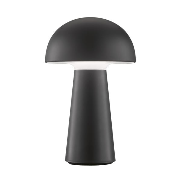 Czarna lampa stołowa LED ze ściemniaczem i czujnikiem ruchu (wys. 22 cm) Viga – Fischer & Honsel