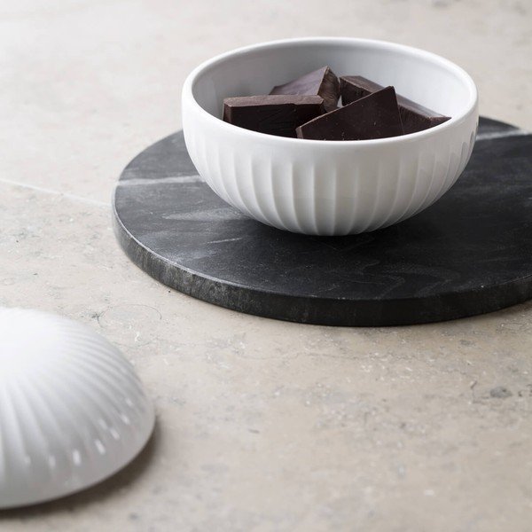 Biały porcelanowy pojemnik Kähler Design Hammershoi, ⌀ 11,5 cm-image-4