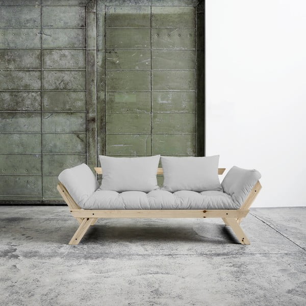 Sofa rozkładana Karup Bebop Natural/Light Grey