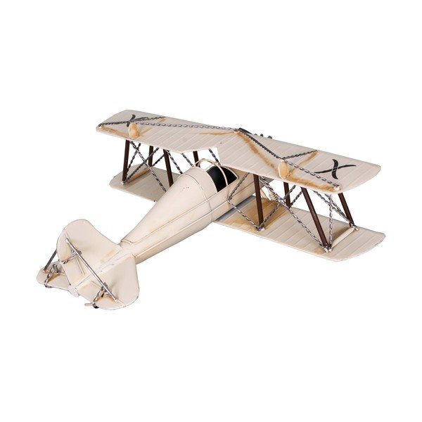 Metalowa mała dekoracja Plane – Antic Line-image-1
