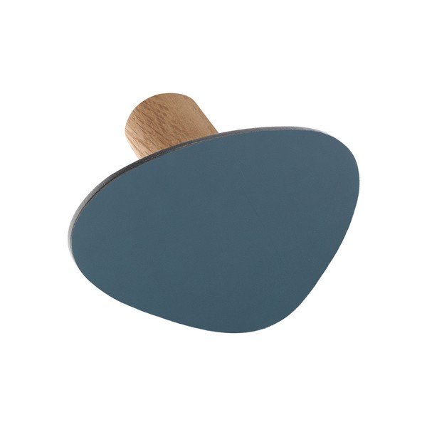 Niebieski ścienny stalowy haczyk Dot L Nupo – LIND DNA