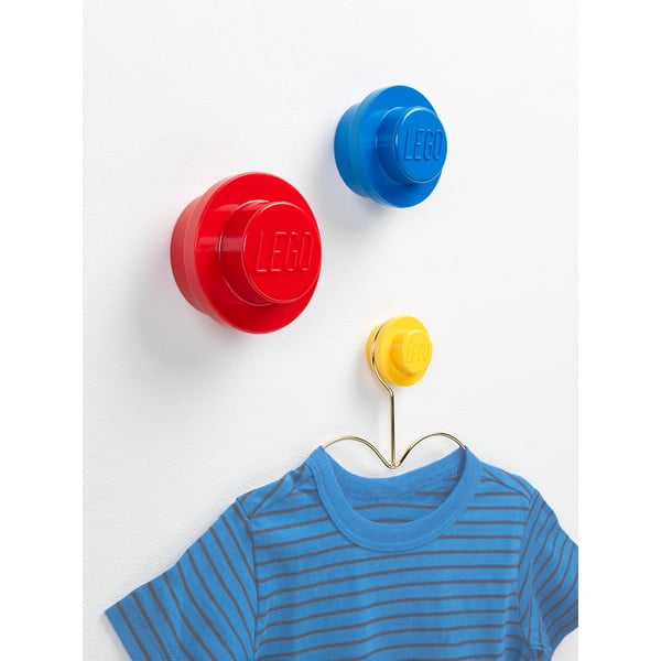 Komplet 3 wieszaków ściennych LEGO® Colour-image-2