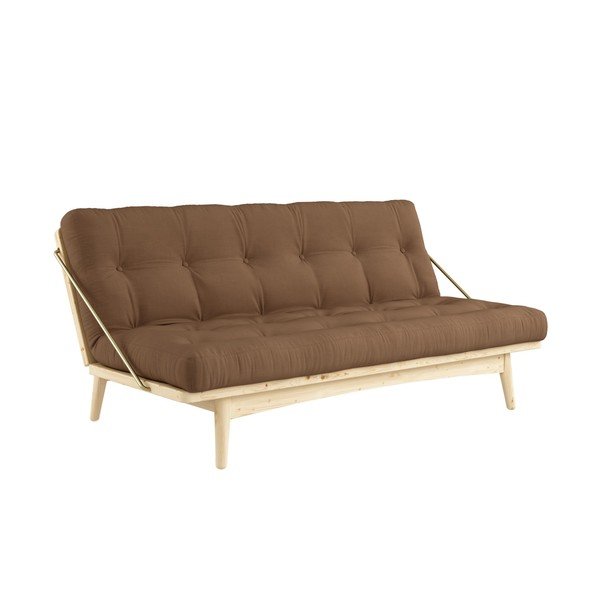 Sofa rozkładana Karup Folk Clear/Mocca-image-3