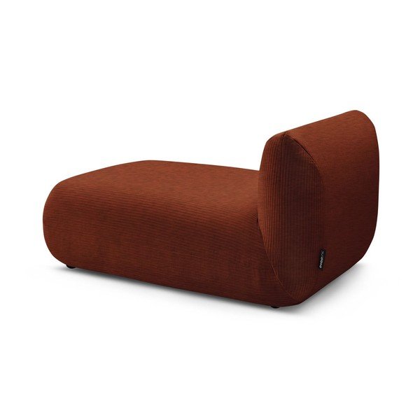 Pomarańczowy sztruksowy moduł sofy Lecomte – Bobochic Paris-image-3