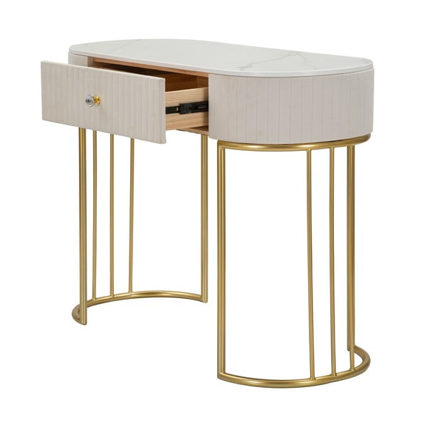 Beżowa konsola 100x40 cm Montpellier – Mauro Ferretti-image-3