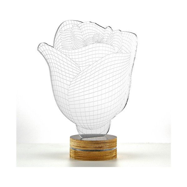 Lampa 3D stołowa Rose-image-3