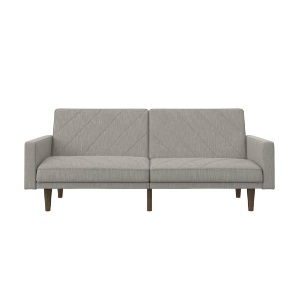 Jasnoszara rozkładana sofa Støraa