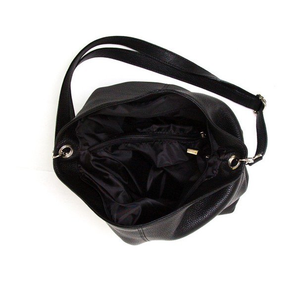 Skórzana torebka Luisa Vannini 1029 Nero-image-3