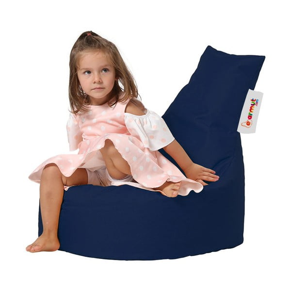 Ciemnoniebieski dziecięcy worek do siedzenia Baton – Floriane Garden-image-2