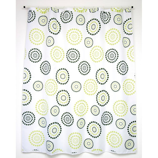 Zasłona prysznicowa 180x200 cm Dots – MSV-image-3