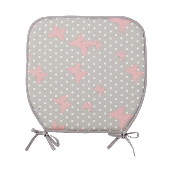Poduszka na krzesło Pink Butterfly