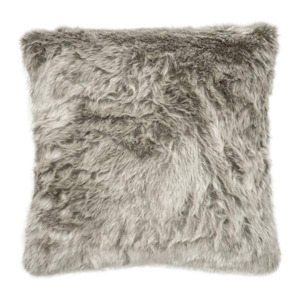 Poduszka Faux Fur Silver, 45x45 cm
