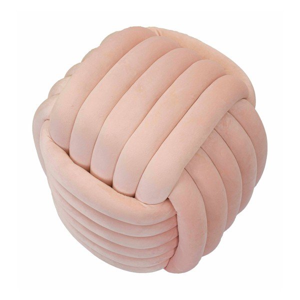 Jasnoróżowy aksamitny puf Softy – Mauro Ferretti-image-3